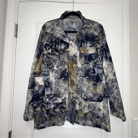 Chico’s Zenergy Zipper Front Lightweight Jacket Chicos - Picture 1 of 9